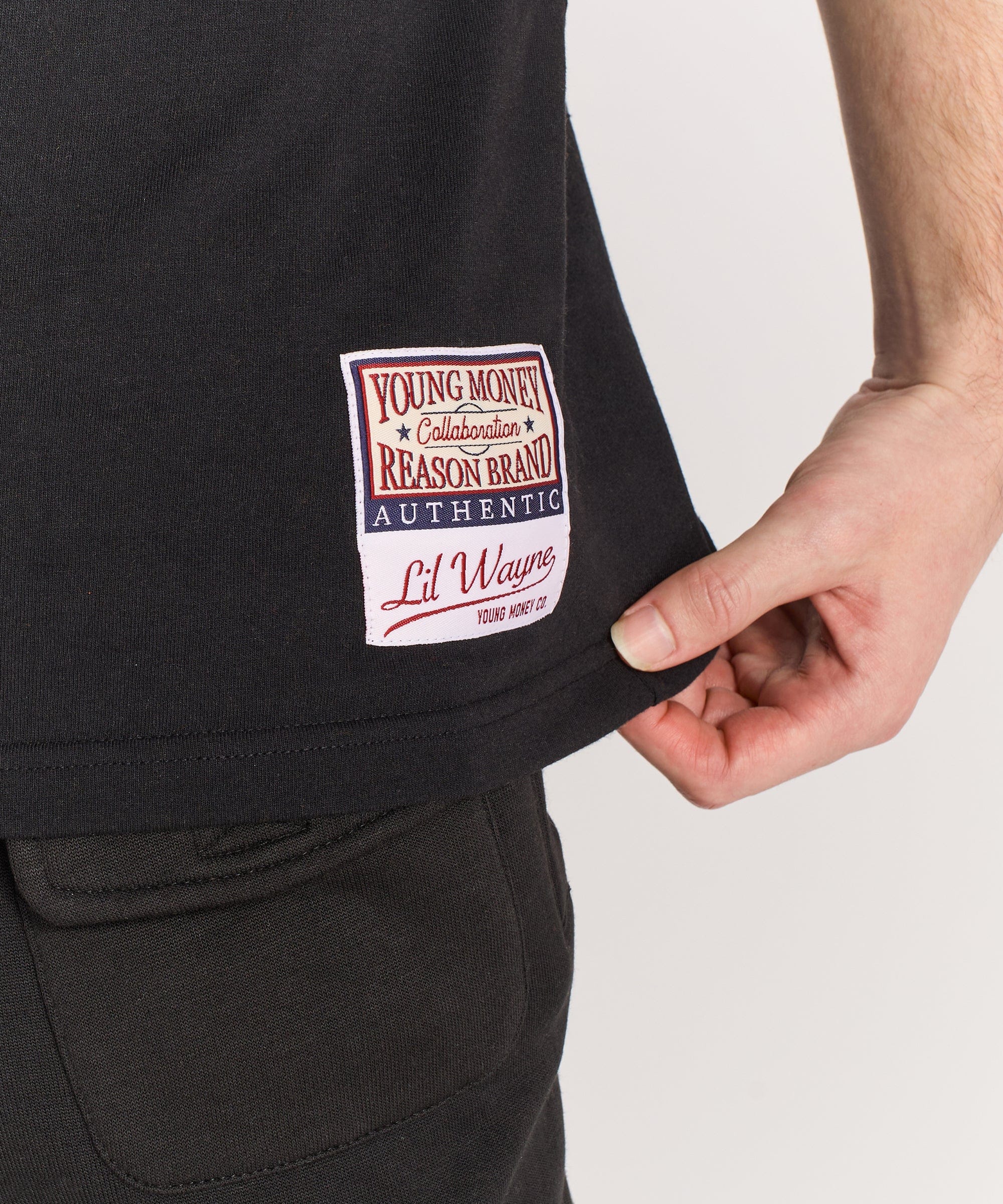 Lil Wayne Young Money Records Short Sleeve Tee - Black