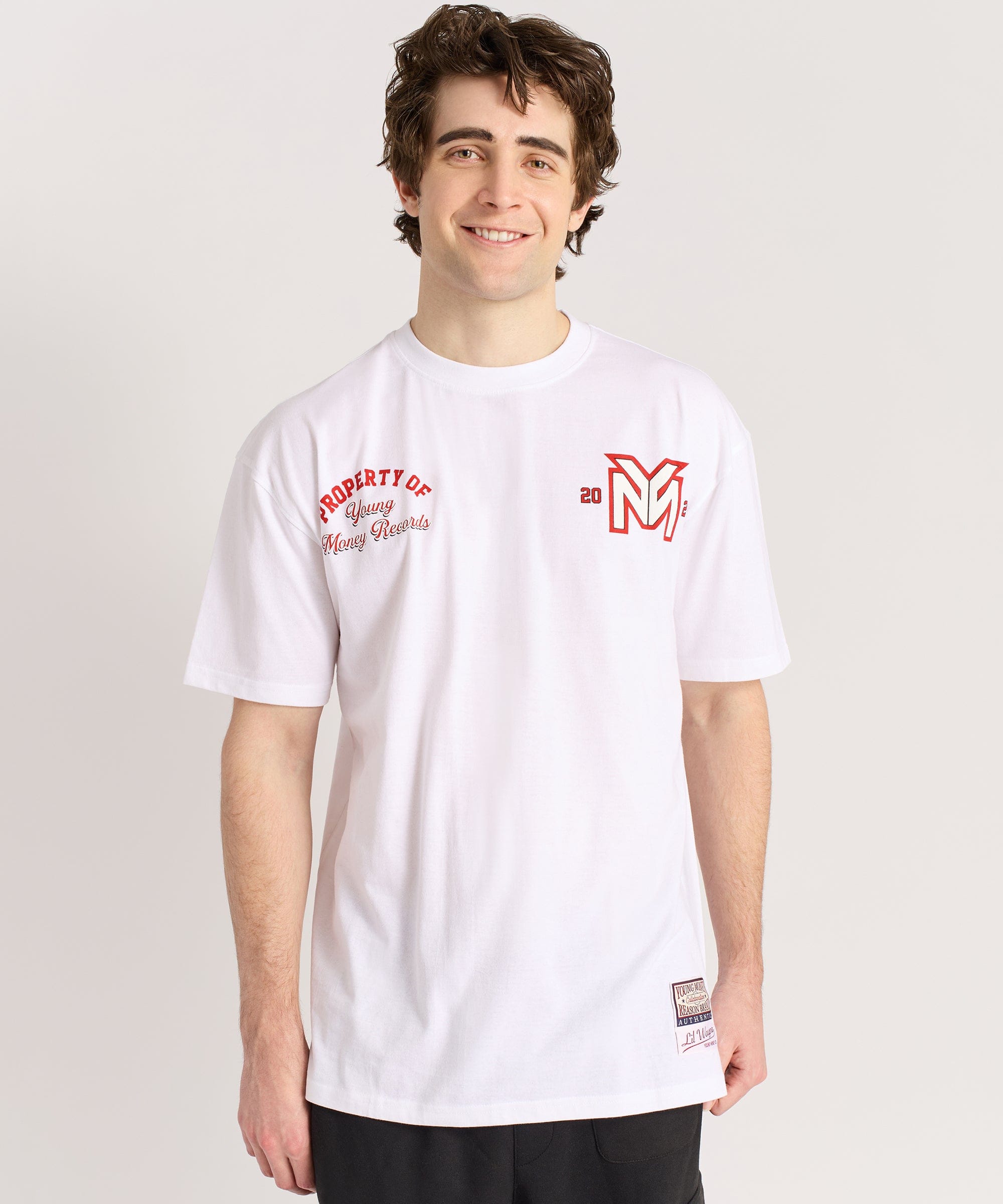 Lil Wayne Young Money Records Short Sleeve Tee - White