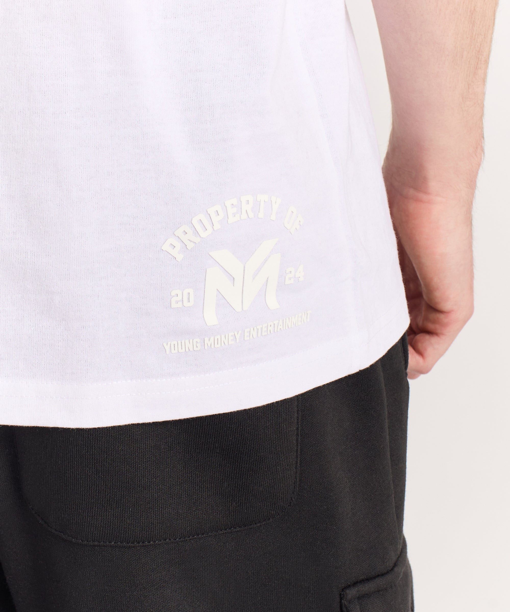 Lil Wayne Young Money Records Short Sleeve Tee - White