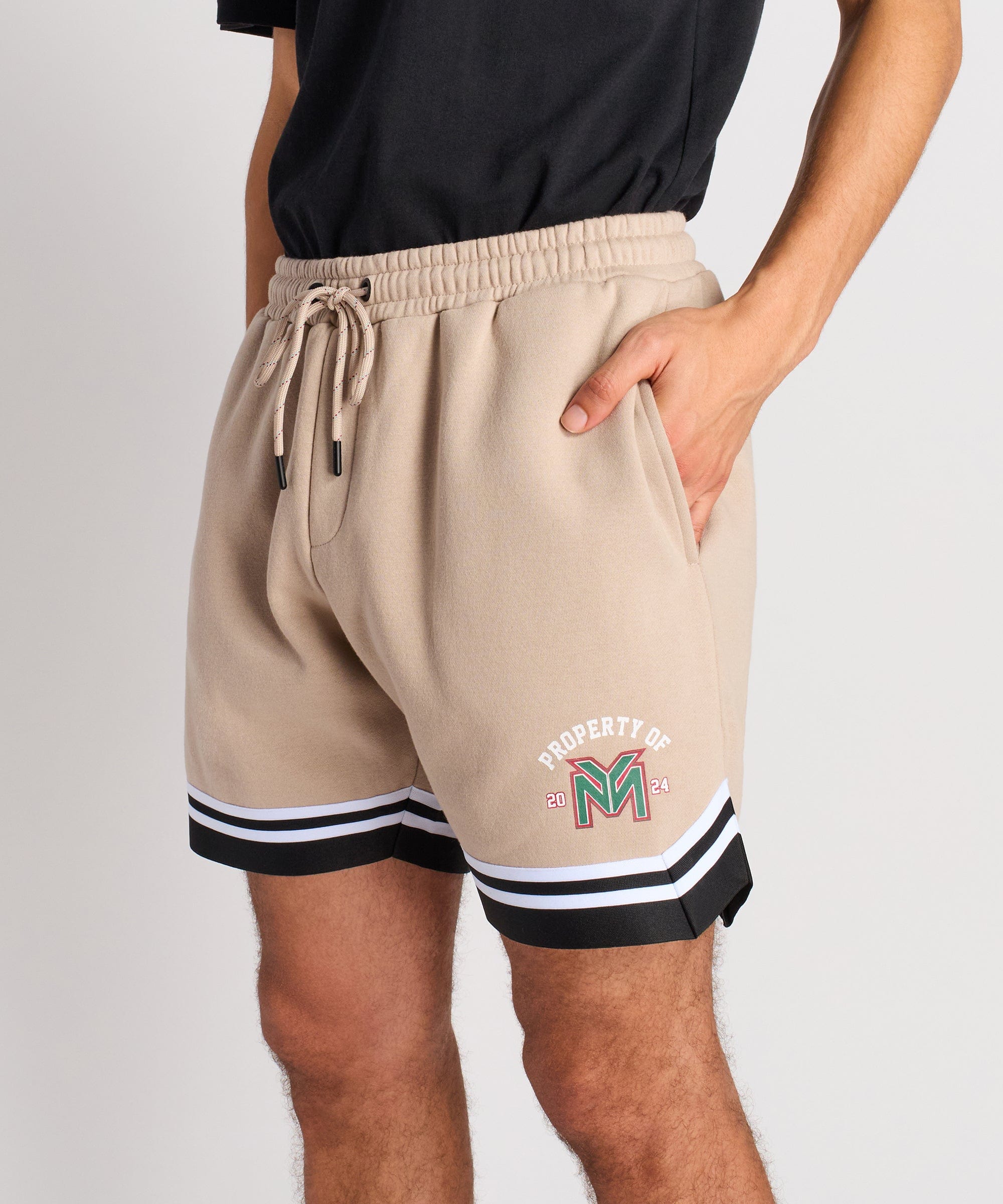 Lil Wayne Property Of Basketball Shorts - Khaki