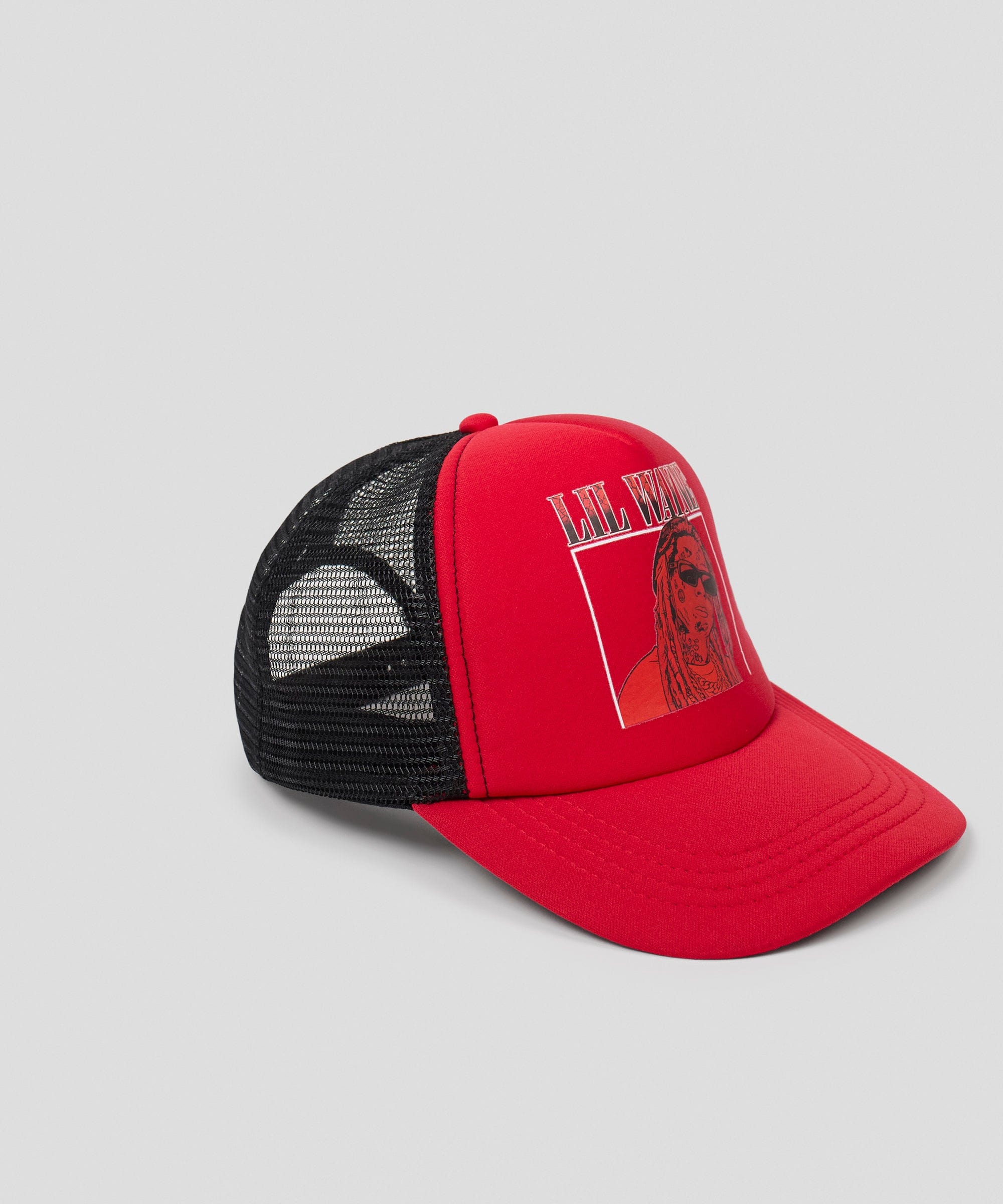 Lil Wayne Box Trucker Hat - Red
