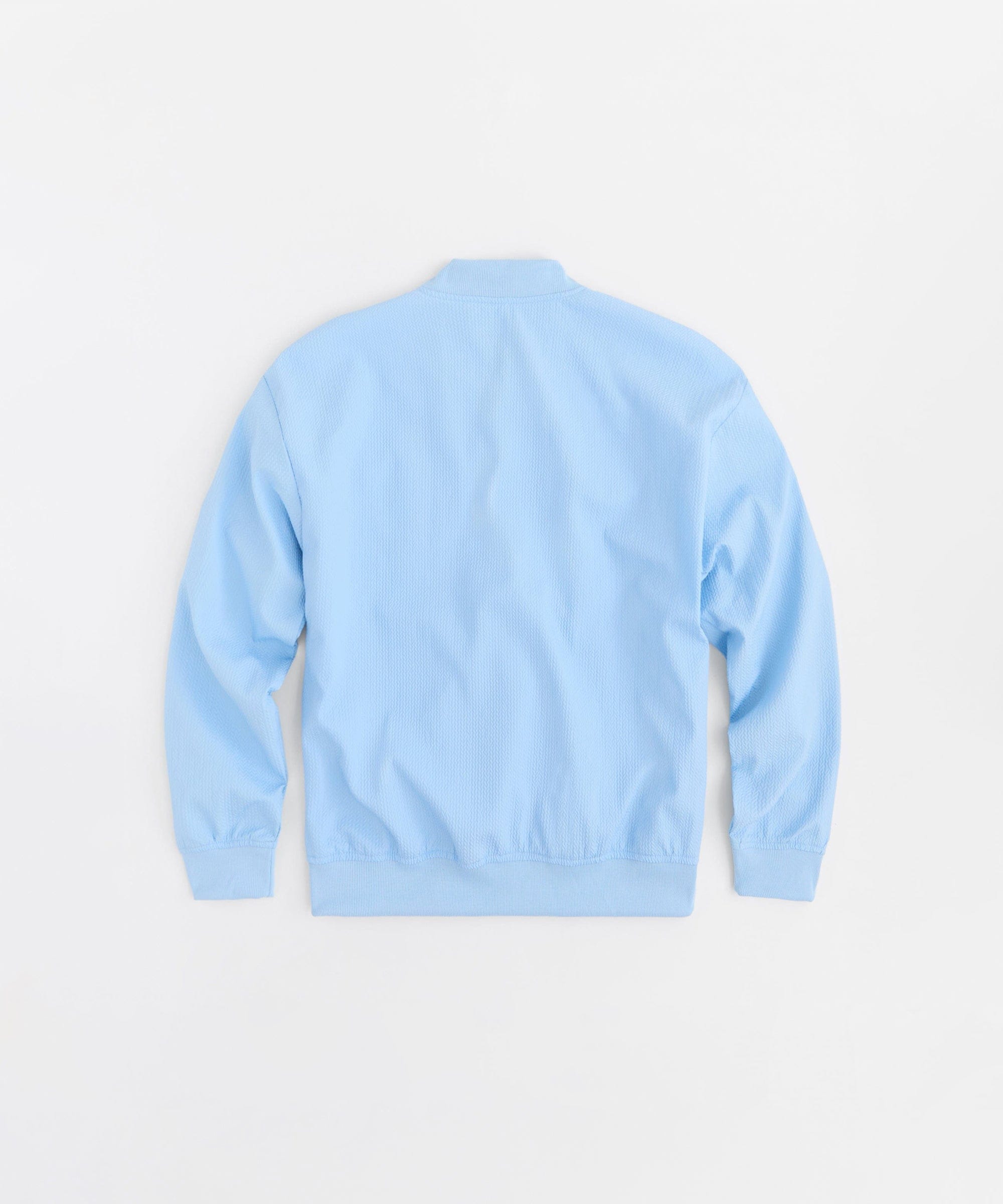 Coaches Chenille Patched Jacket - Light Blue