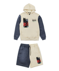 Skully Hood And Shorts Set