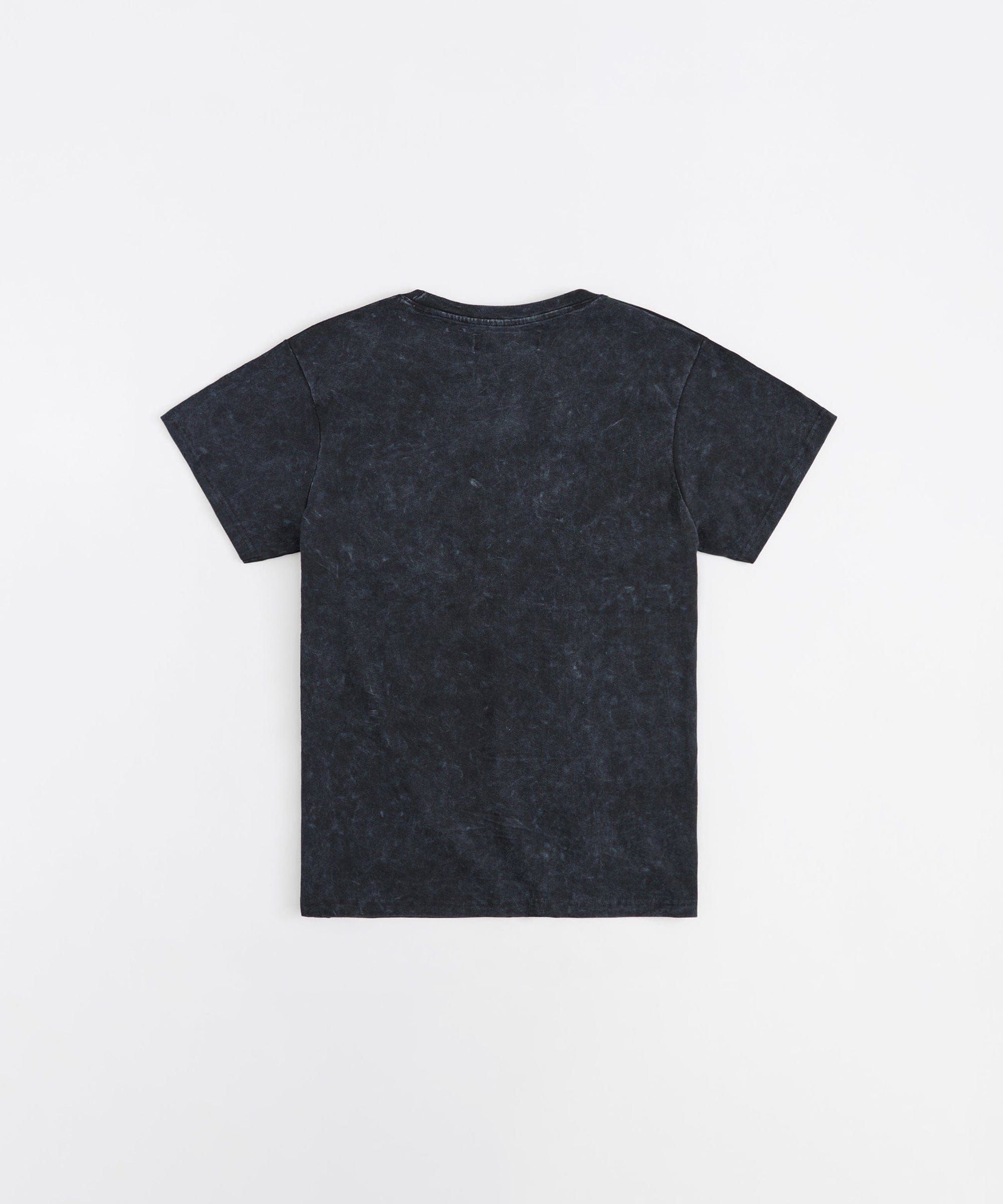 Born Free Applique Short Sleeve Tee - Charcoal