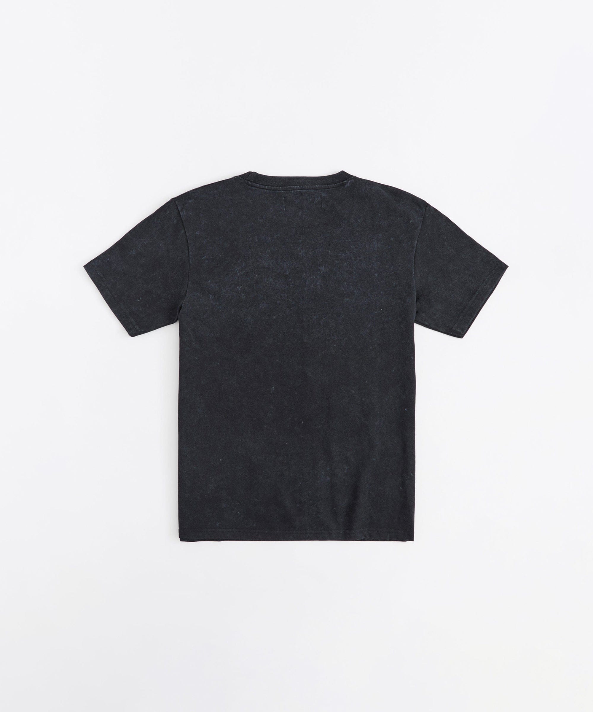 Hustle Harder Washed Short Sleeve Tee - Charcoal