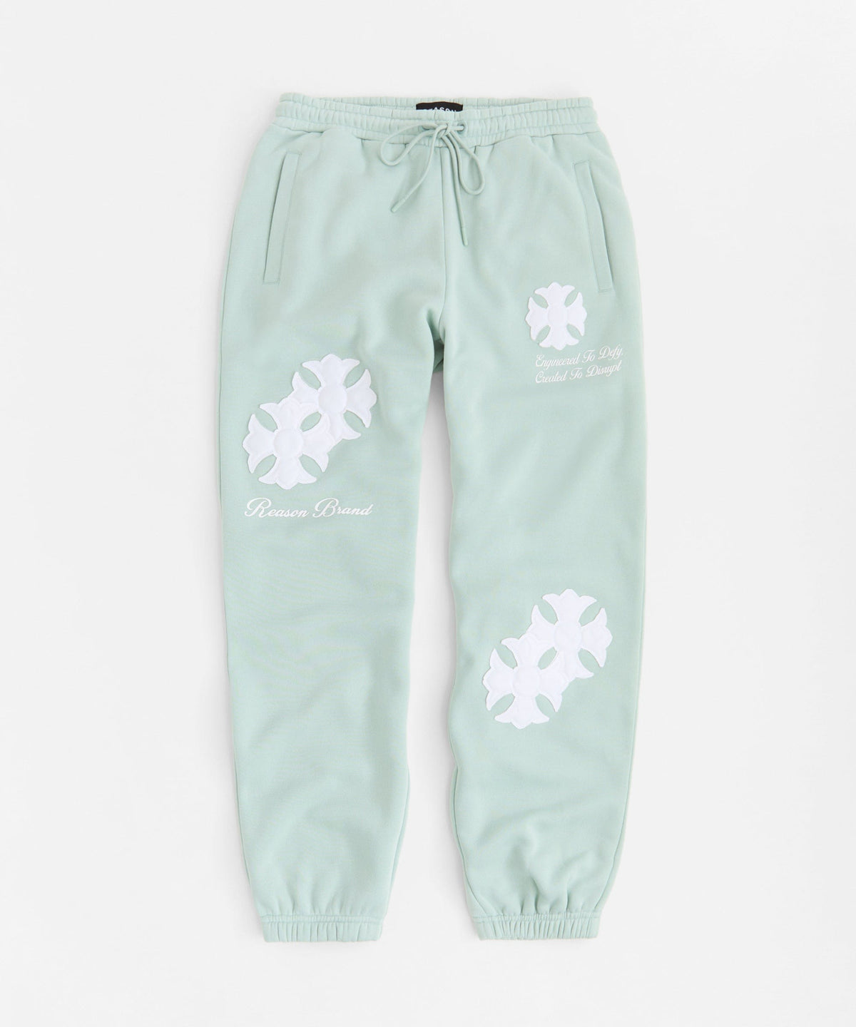 Rebellion Architects Applique Jogger - Medium Blue