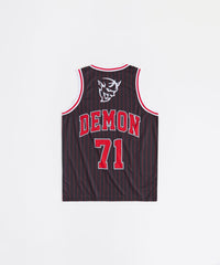Dodge Demon Basketball Jersey - Black