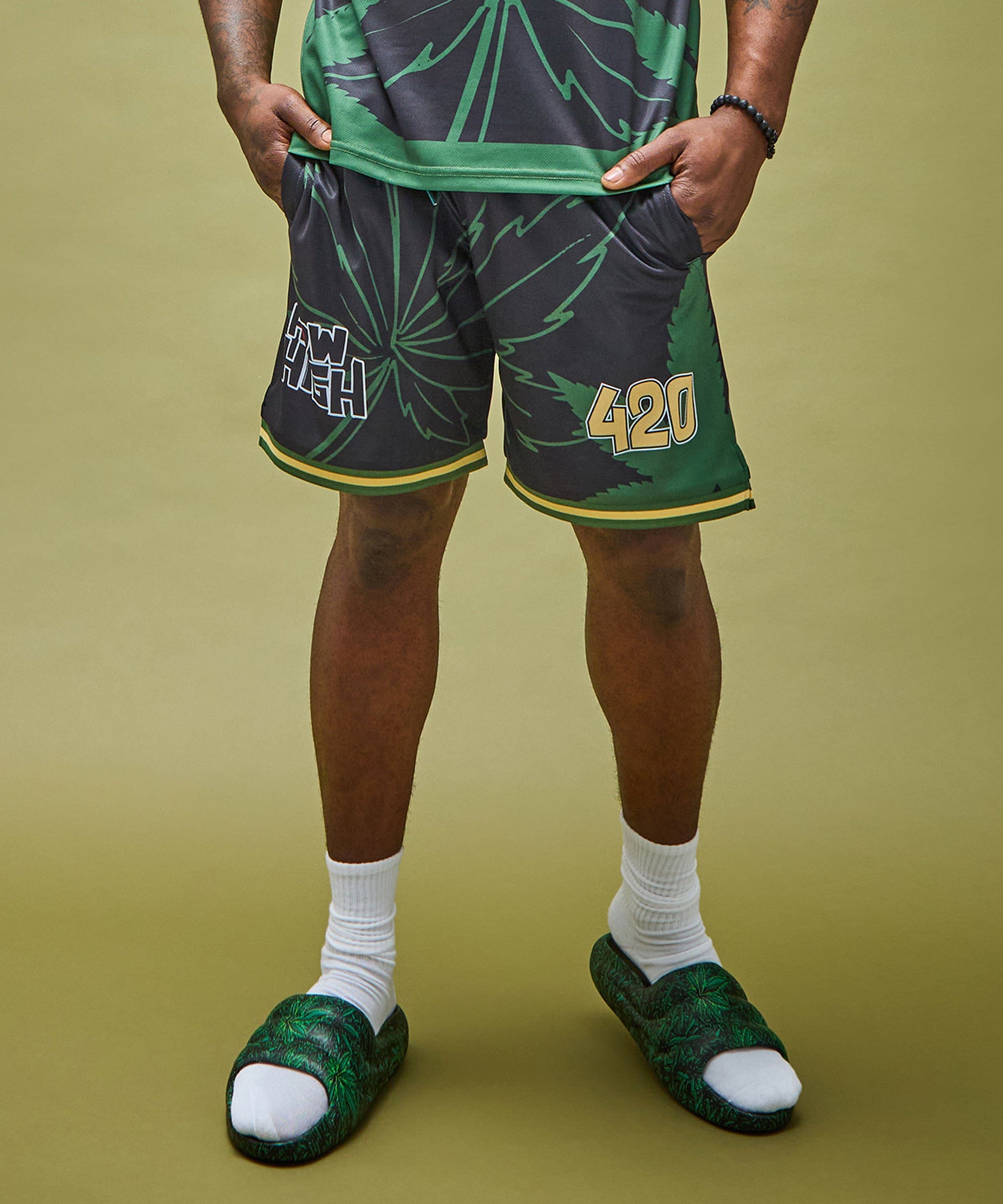 How High Basketball Short - Black