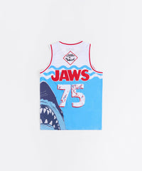 Jaws Basketball Jersey - Light Blue
