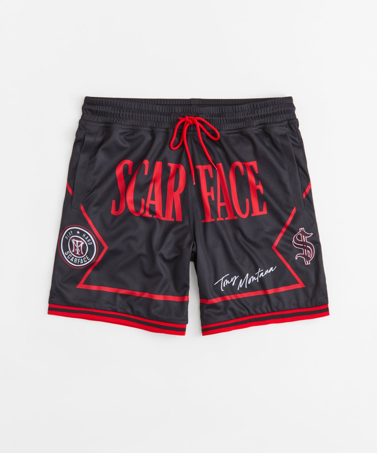 Scarface Basketball Shorts - Black