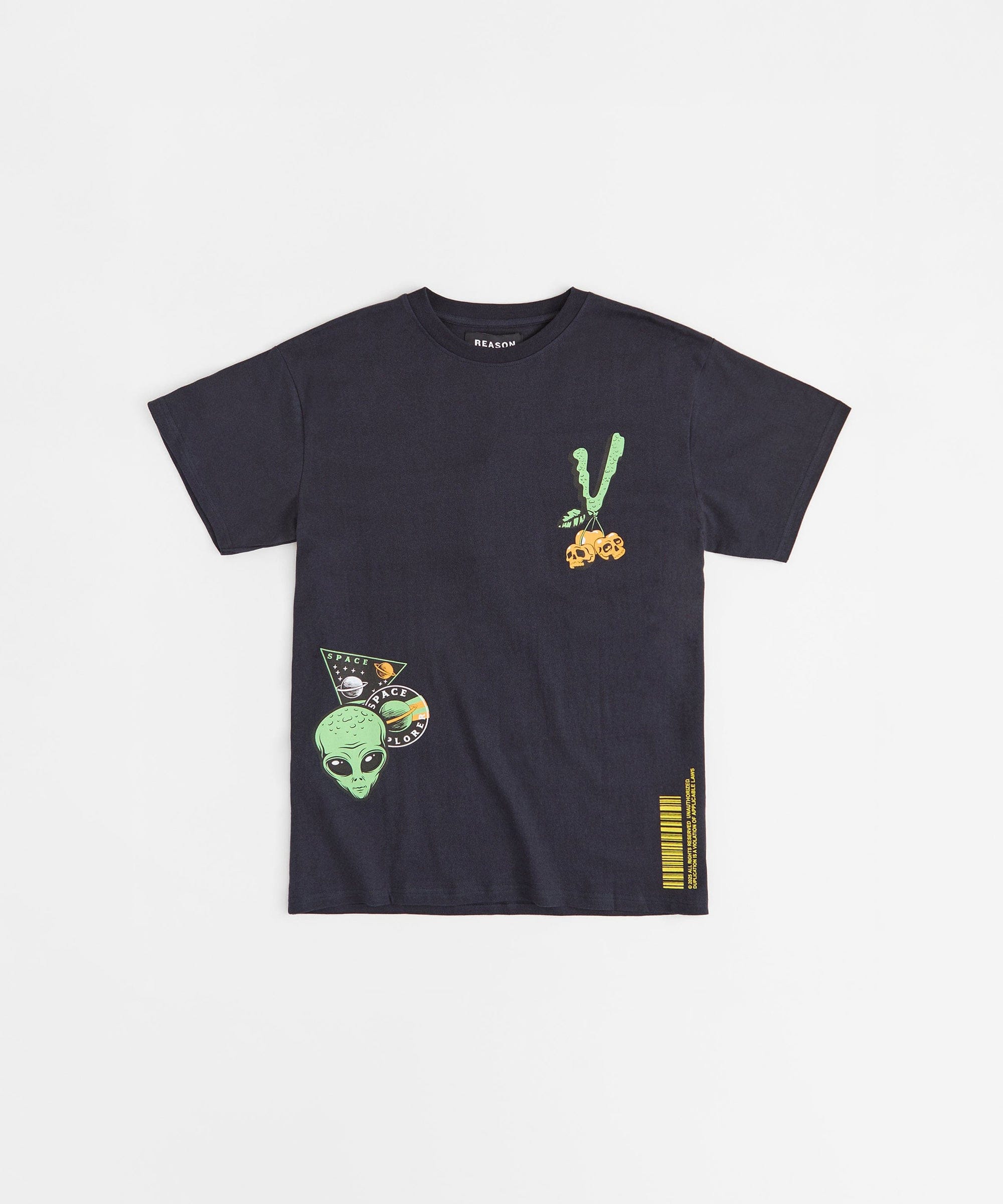 Stack Cash Short Sleeve Tee - Grey