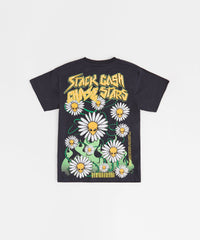 Stack Cash Short Sleeve Tee - Grey