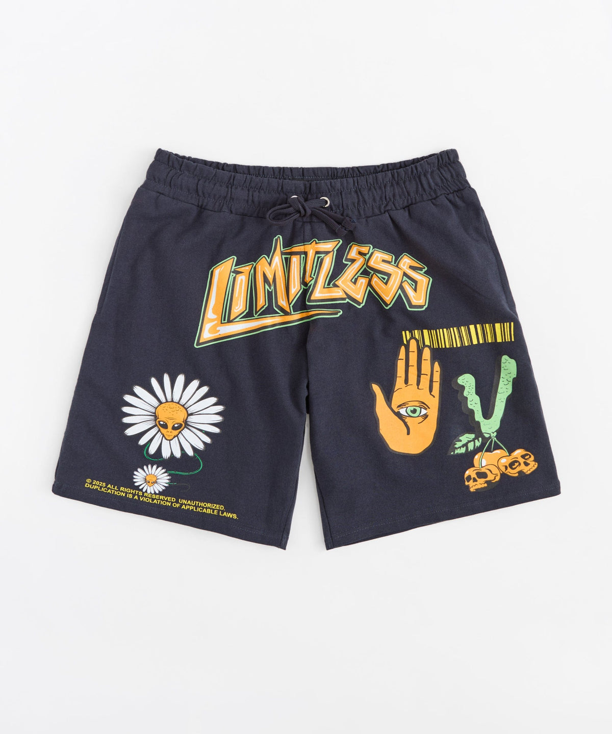 Limitless Aliens Short - Grey