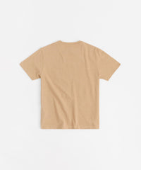 All We Trust is Us Embroidered Short Sleeve Tee - Khaki