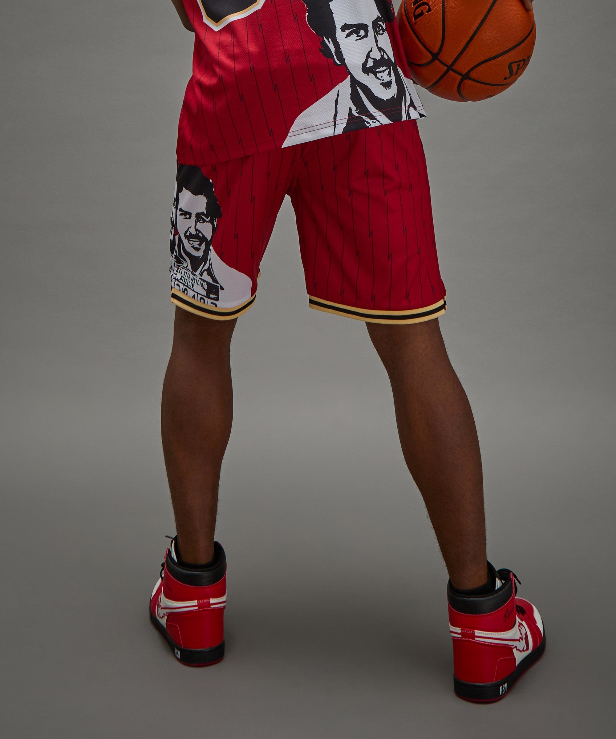 Pablo Basketball Shorts - Red