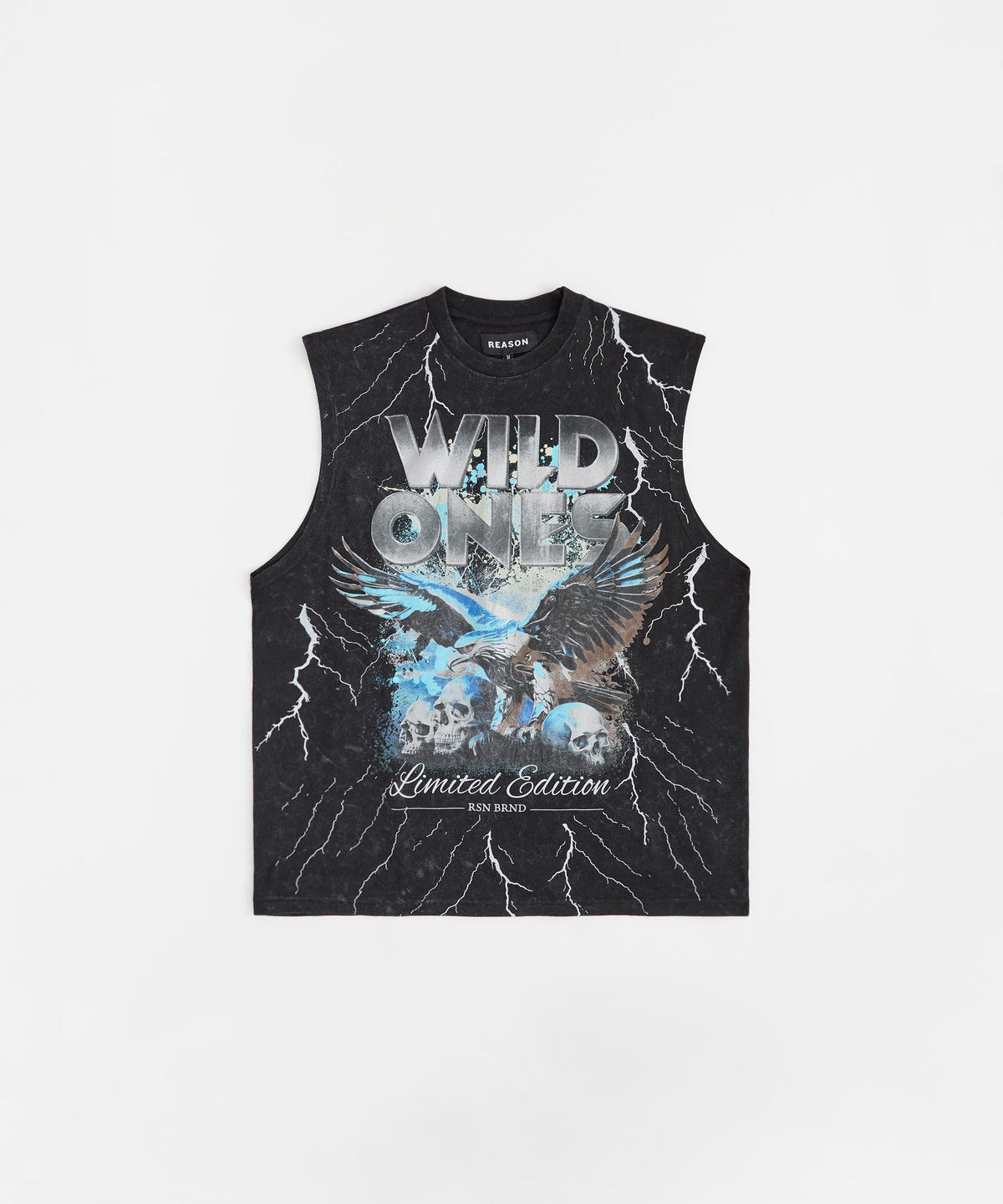 Plus Size Wild Ones Muscle Tee - Black