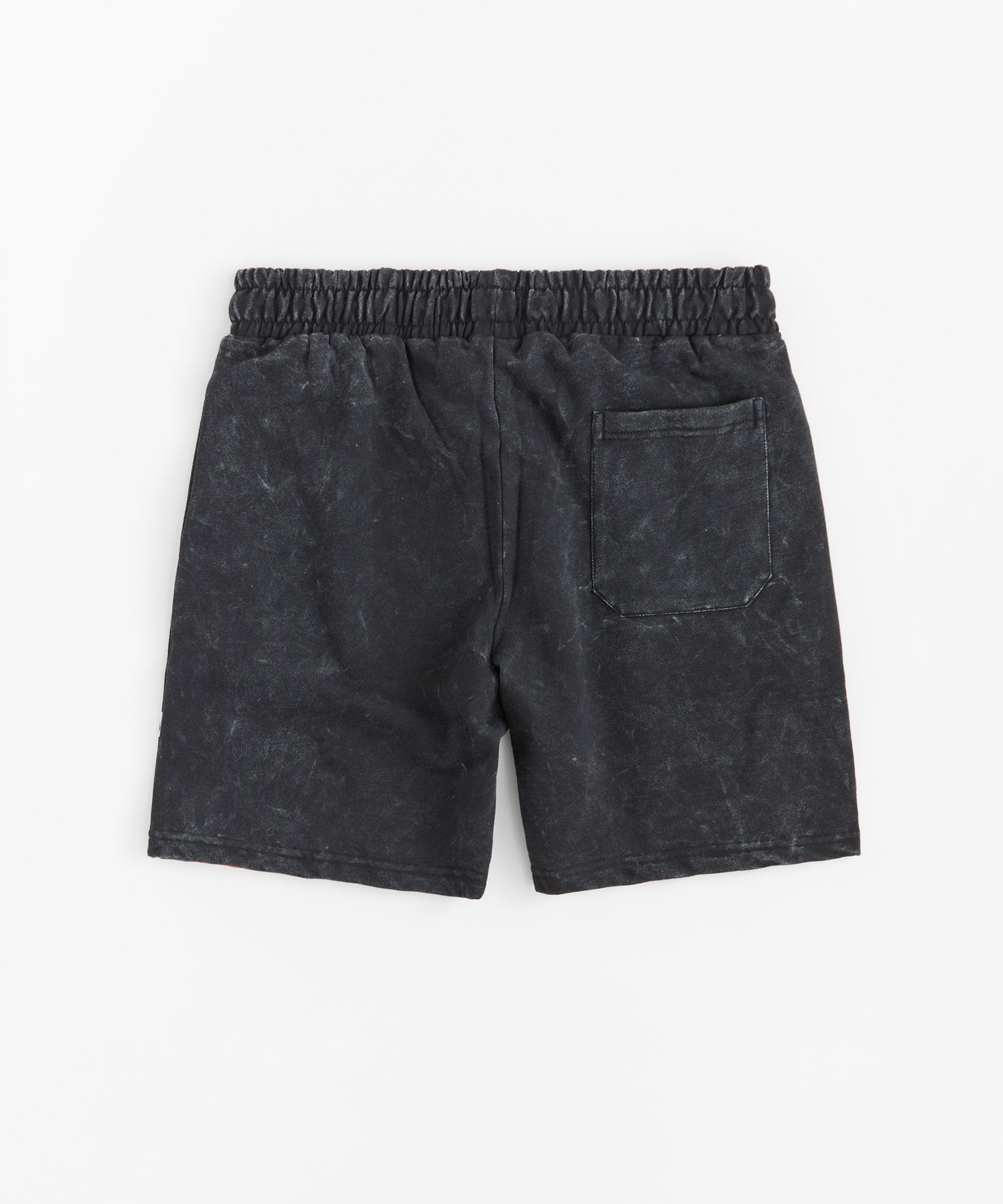 Bridges Burn Fleece Short - Washed Black