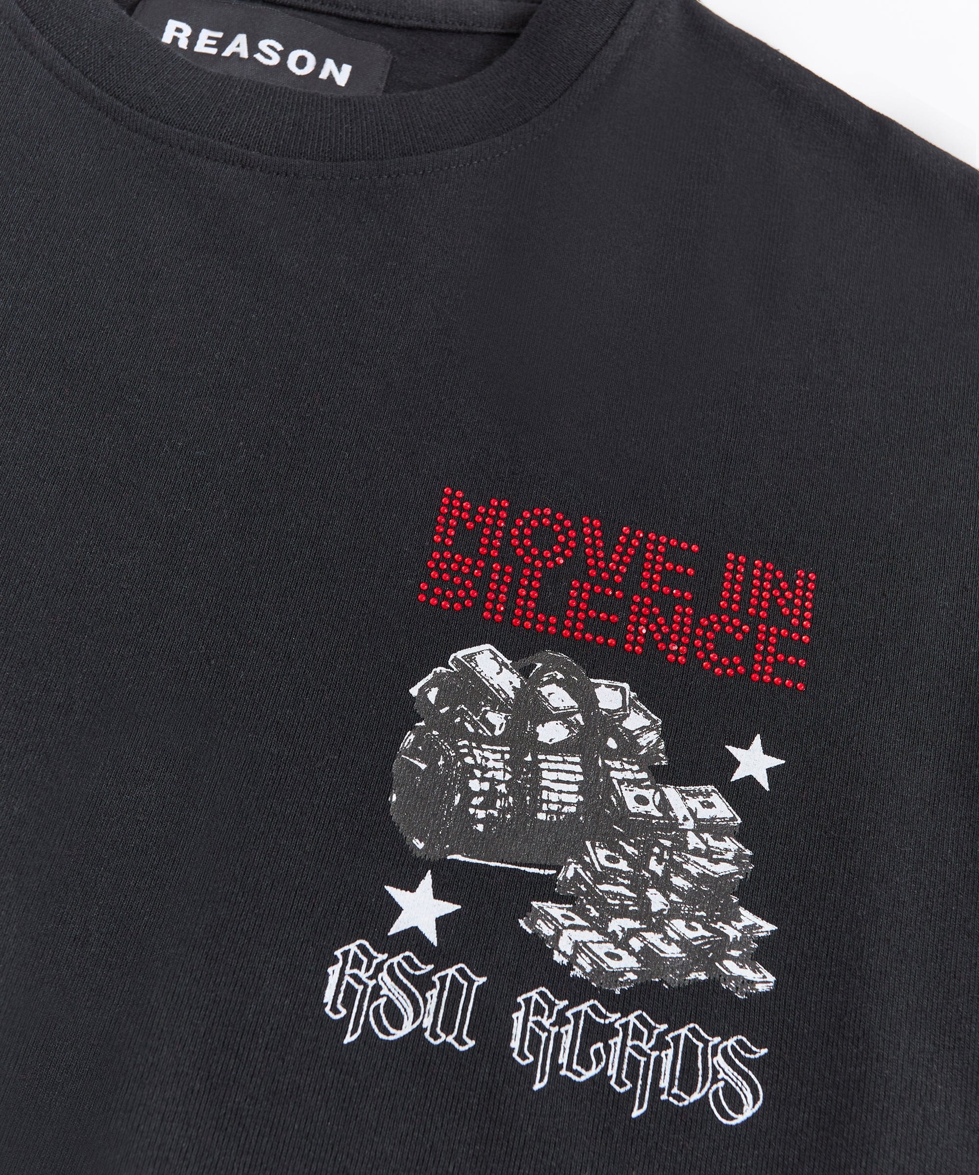 Hustle Over Hype Short Sleeve Tee - Black