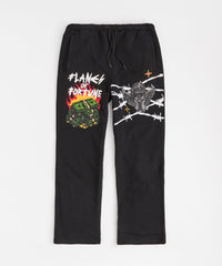 Women Flames Of Fortune Pants - Black