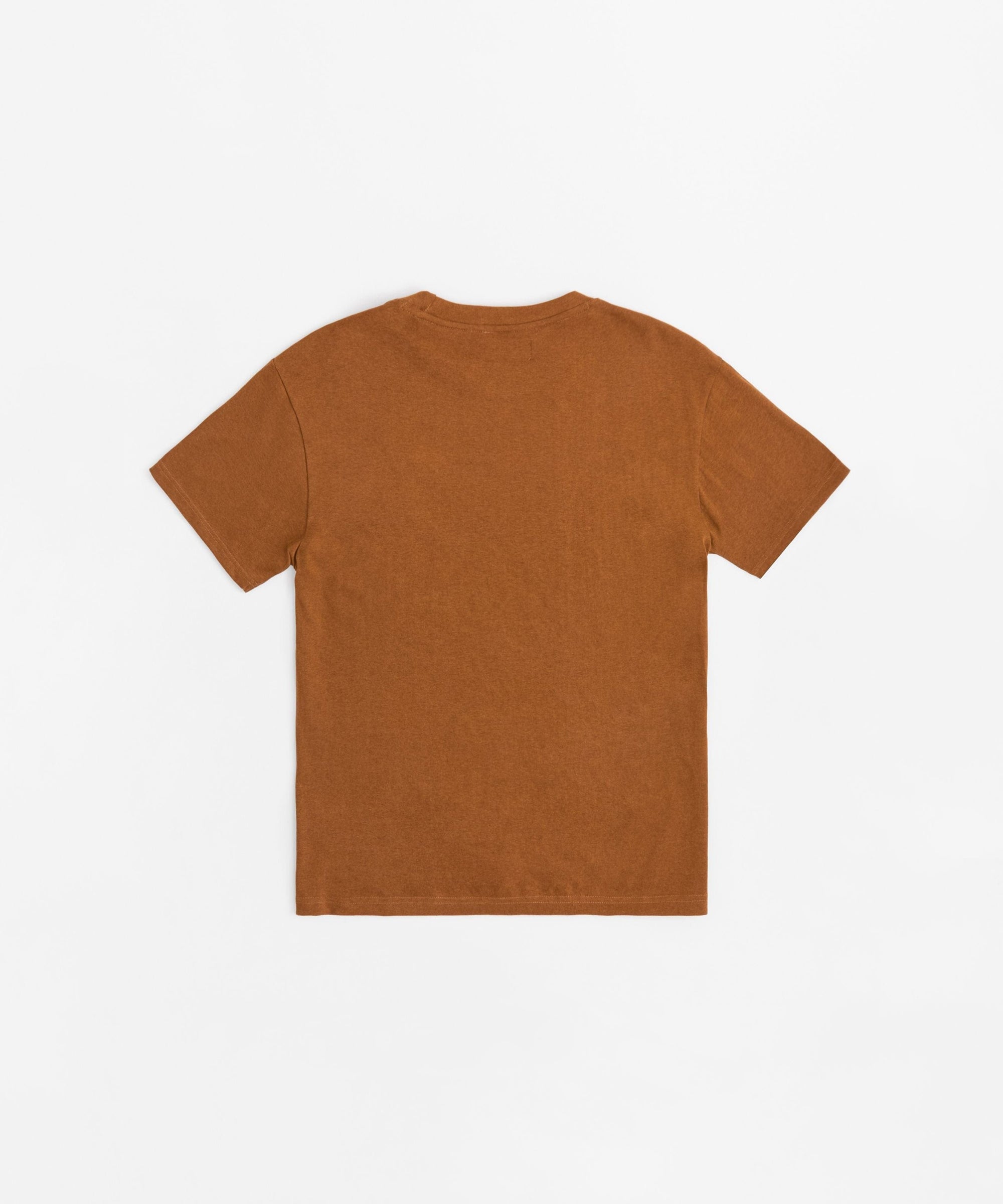 Money Bags Chenille Patch Short Sleeve Tee - Khaki