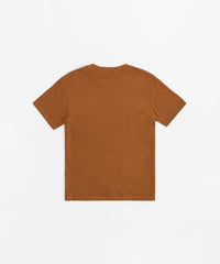 Money Bags Chenille Patch Short Sleeve Tee - Khaki
