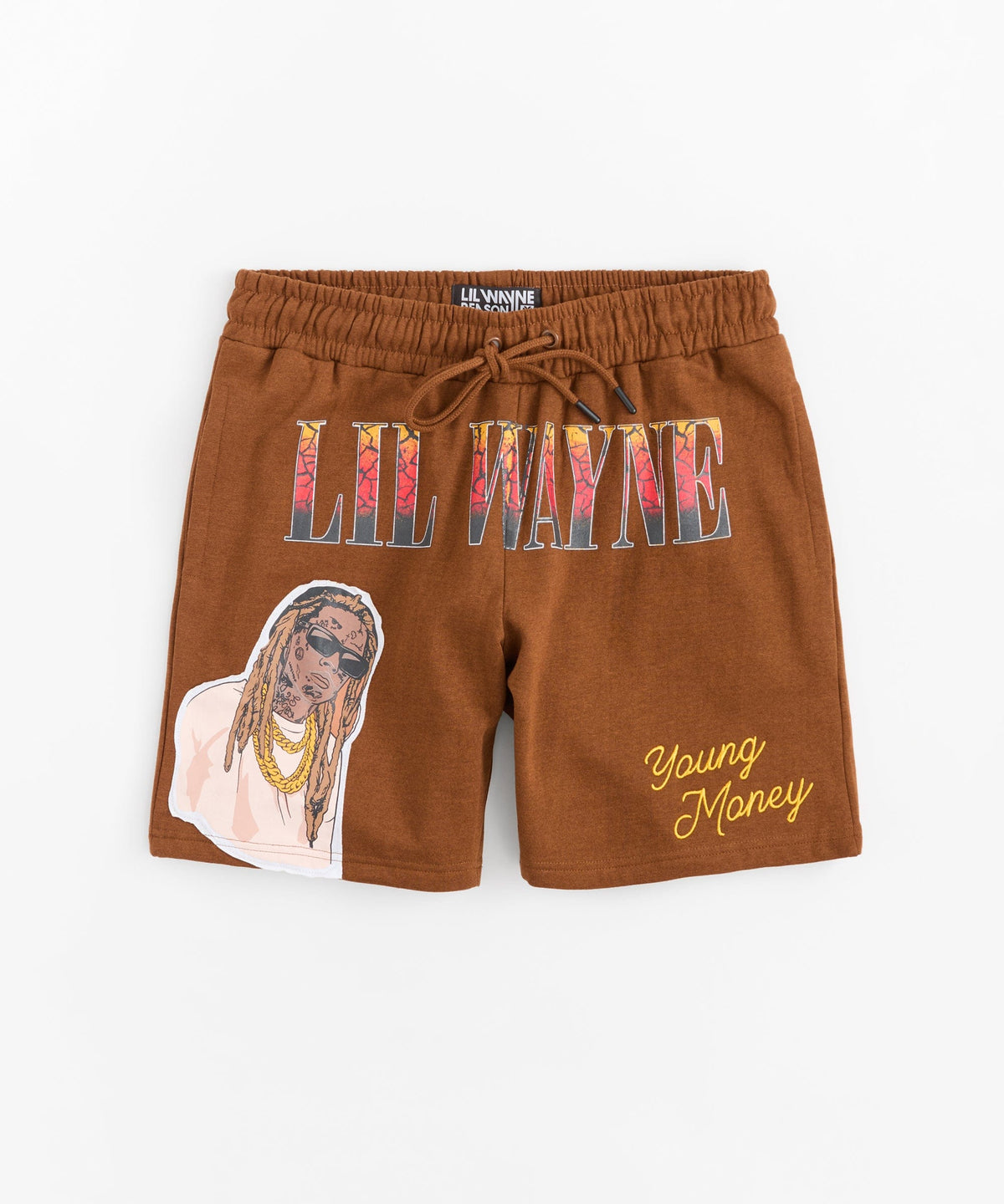 Lil Wayne Young Money Short - Brown