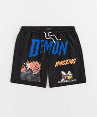 Dodge Demon Fleece Short - Black