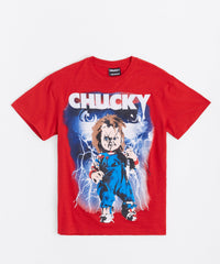 Chucky Horror Short Sleeve Tee - Red