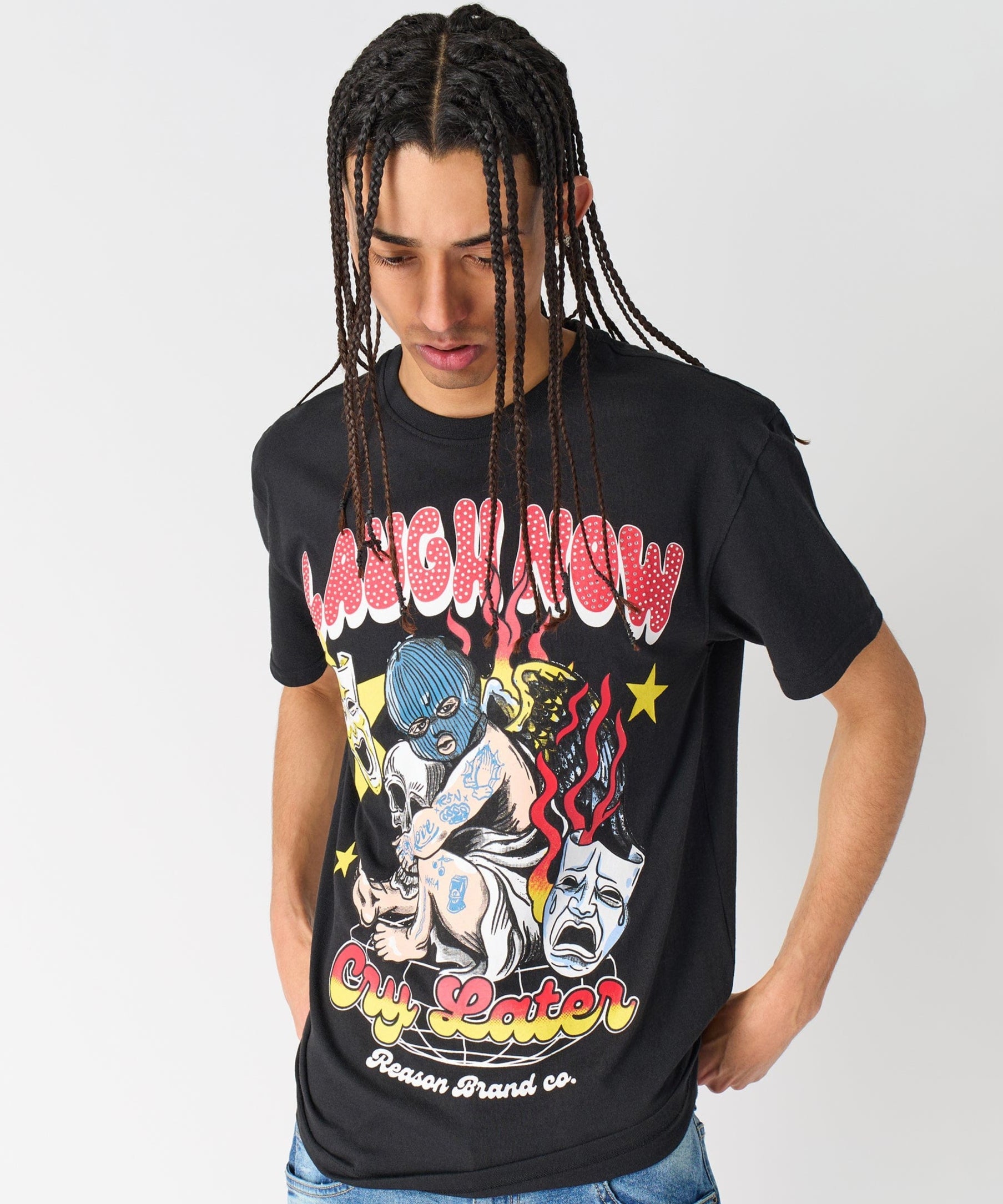 Laugh Now Cry Later Short Sleeve Tee - Black