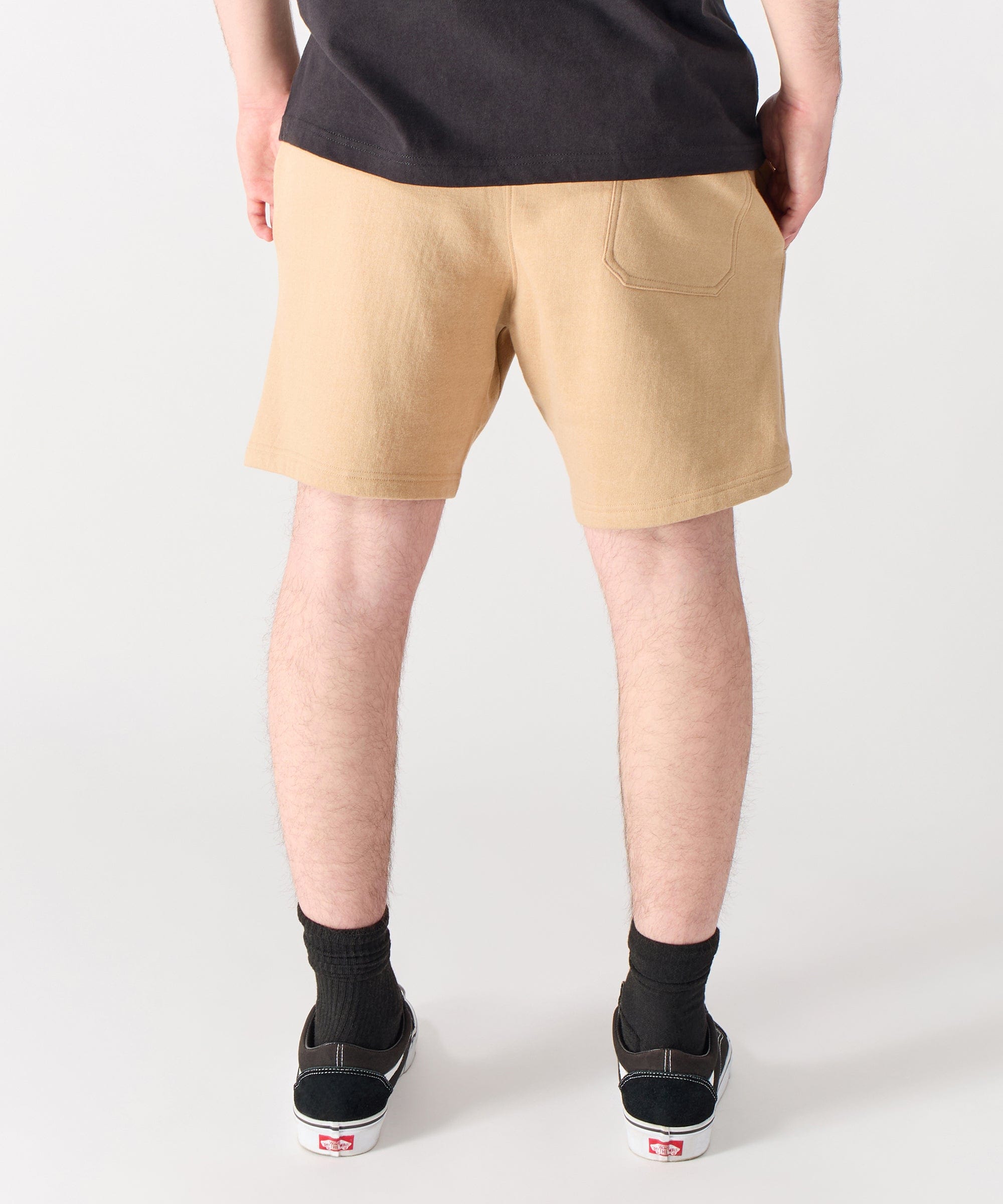 Hustler Players Club Embroidered Short - Clay