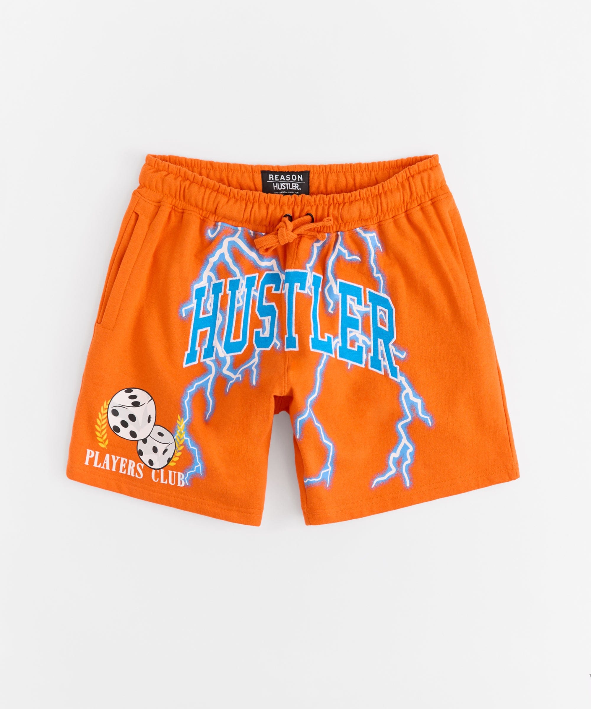 Hustler Players Club Short - Salmon