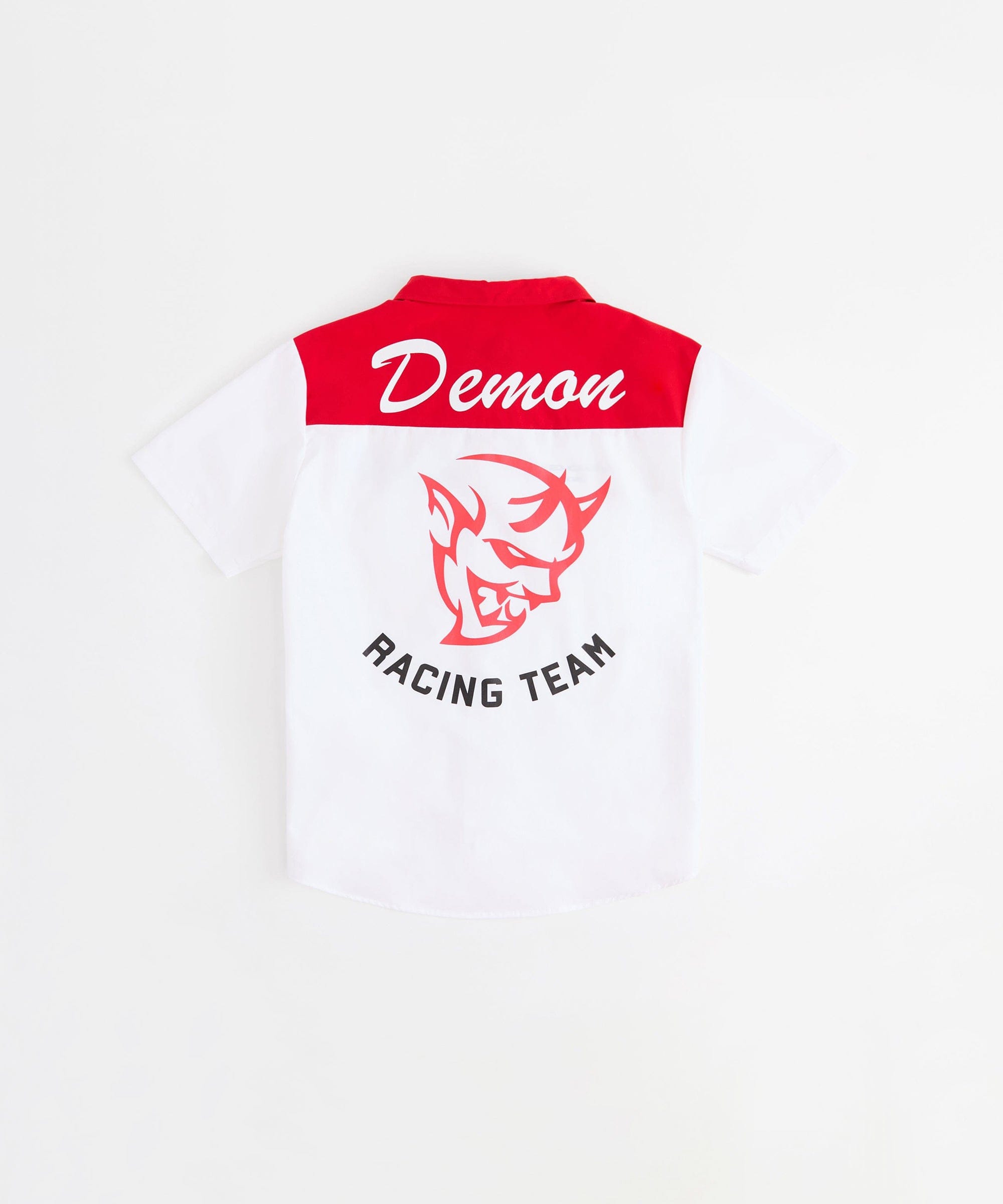 Dodge Demon Mechanics Short Sleeve Shirt - White