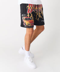 Dodge Demon Applique Short - Black