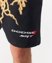 Dodge Demon Applique Short - Black