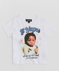 Kids Lil Wayne We Are Not The Same Short Sleeve Tee - Black