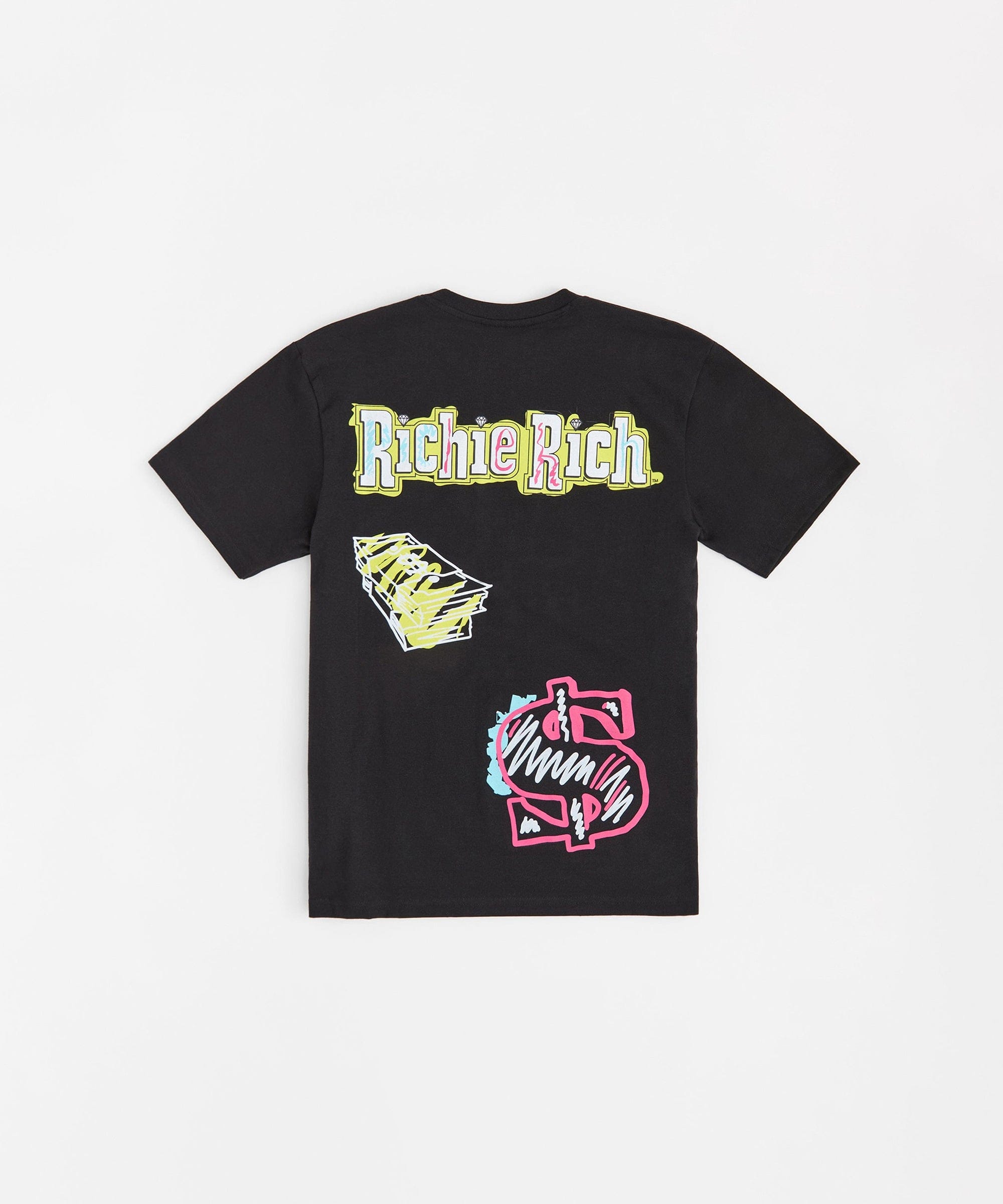 Richie Rich Money Short Sleeve Tee - Black
