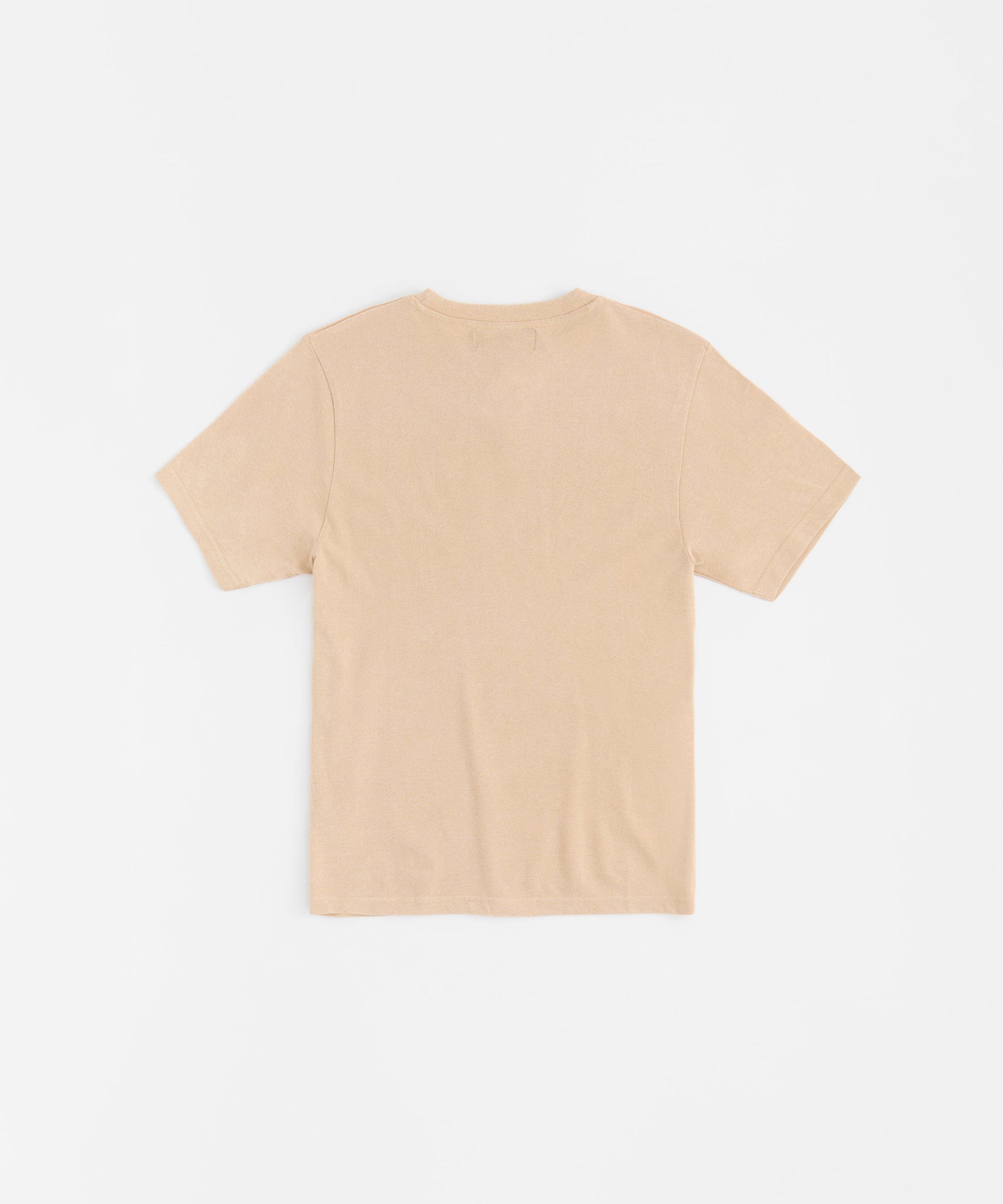 Chase The Unknown Washed Short Sleeve Tee - Cream