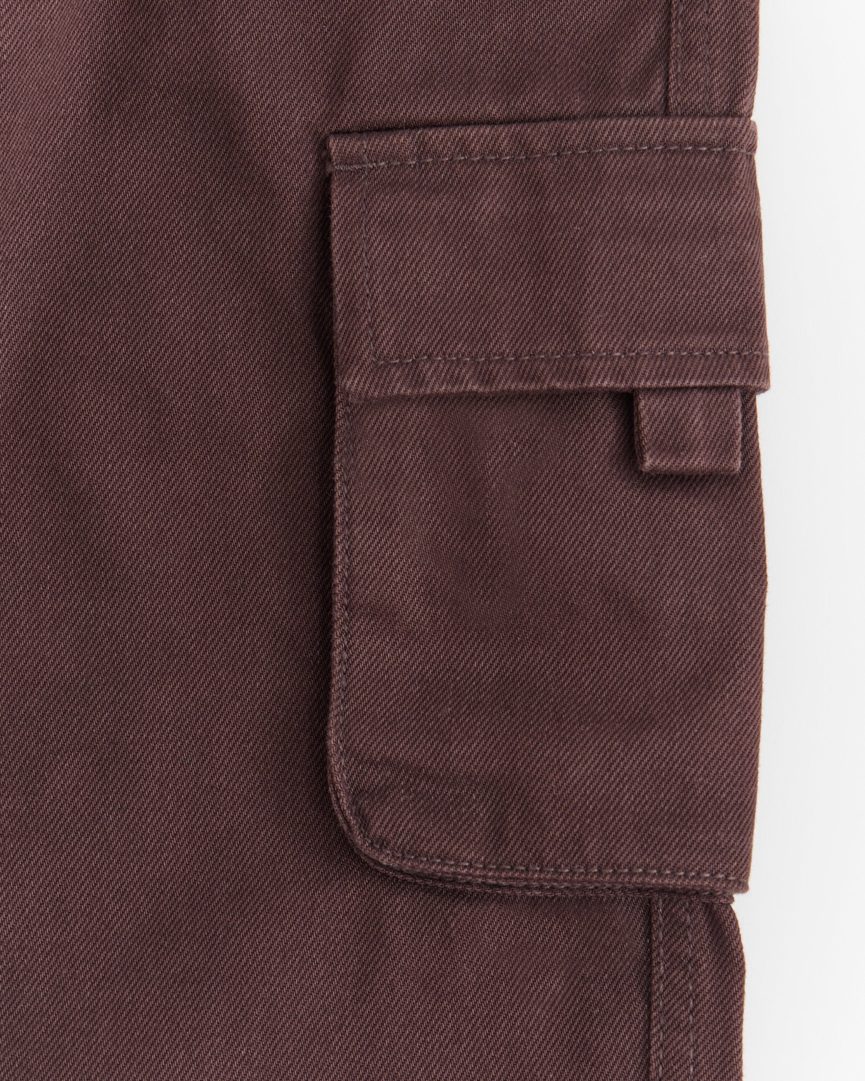Workwear Cargo Pants - Brown