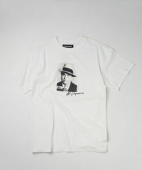 Capone Short Sleeve Mugshot Tee - White