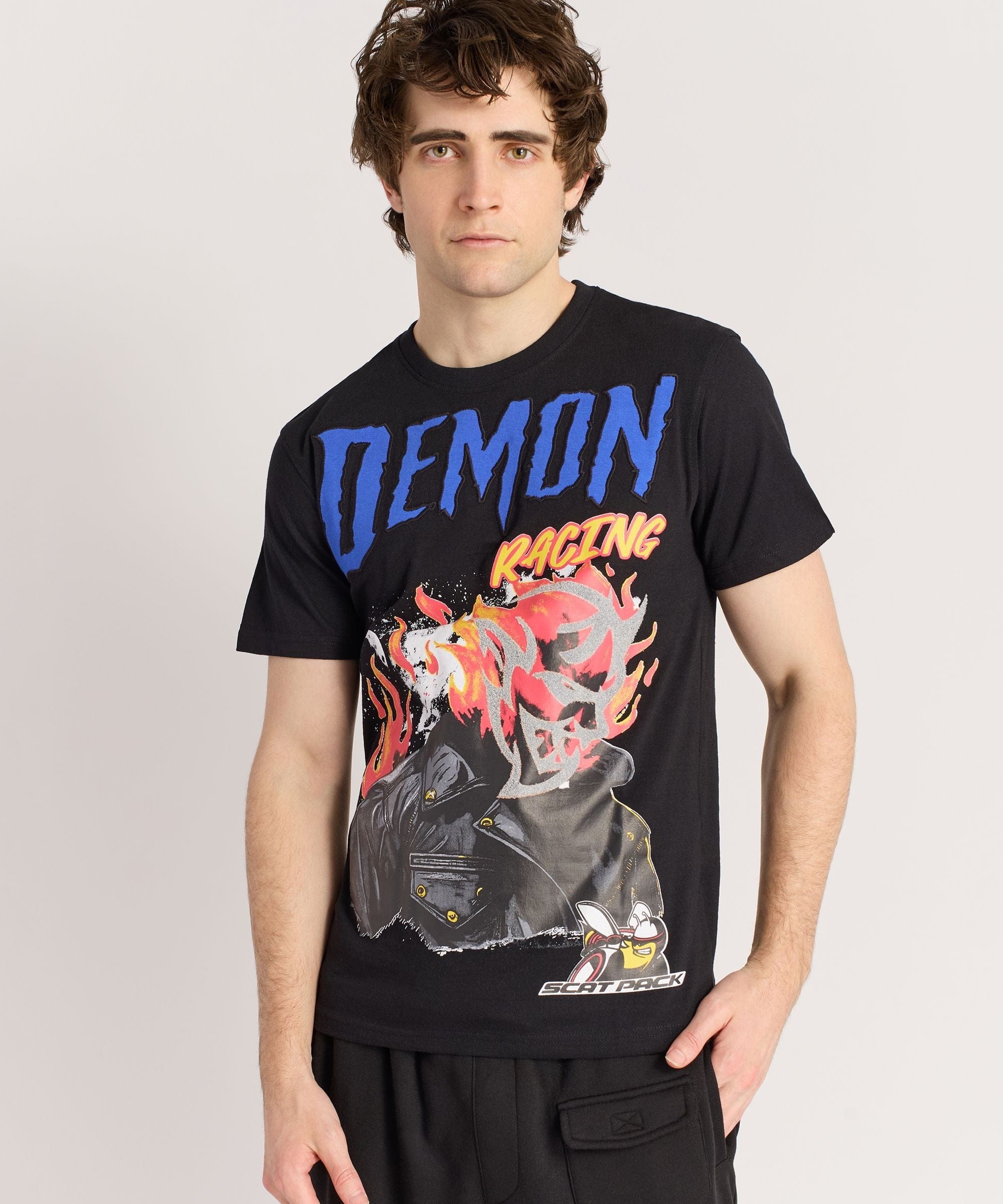 Dodge Demon Racing Tee - Black