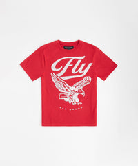 Fly Higher Short Sleeve Tee - Red