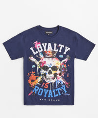 Loyalty Short Sleeve Tee - Navy