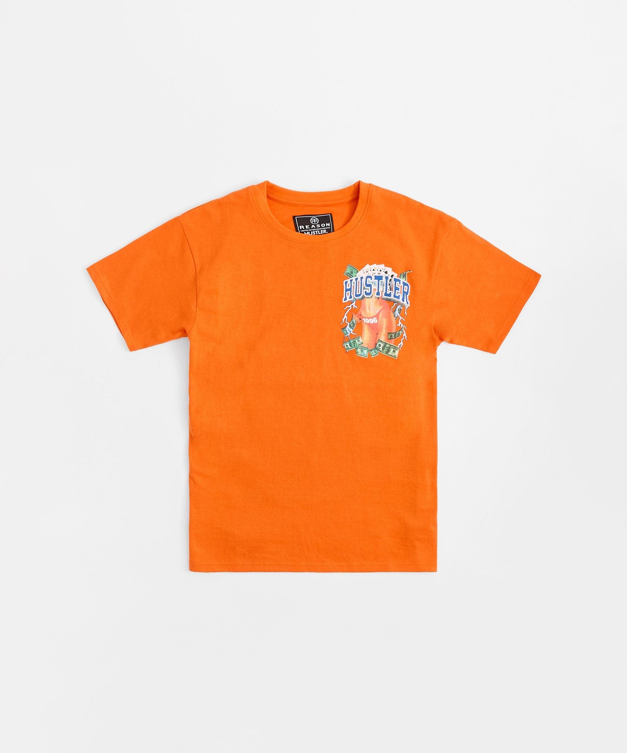 Hustler Players Club Short Sleeve Tee - Salmon