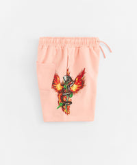 Bad Habits Studded Rose Short
