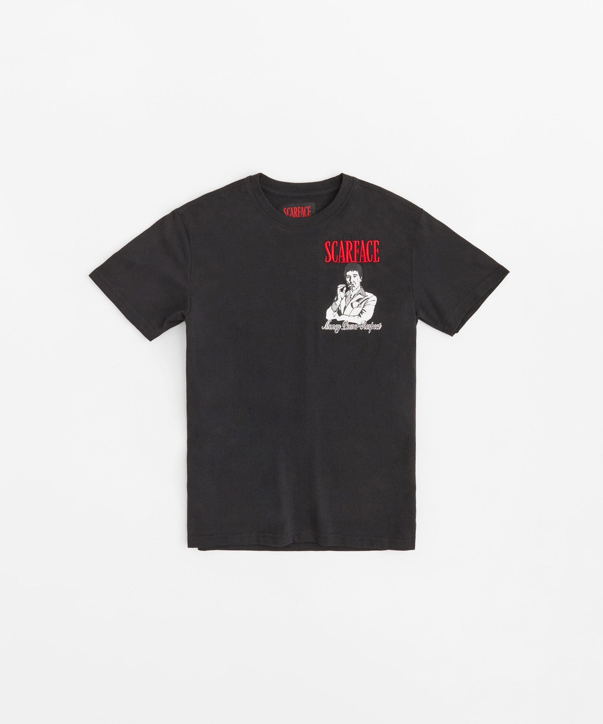 Plus Size Scarface Short Sleeve Tee - Black