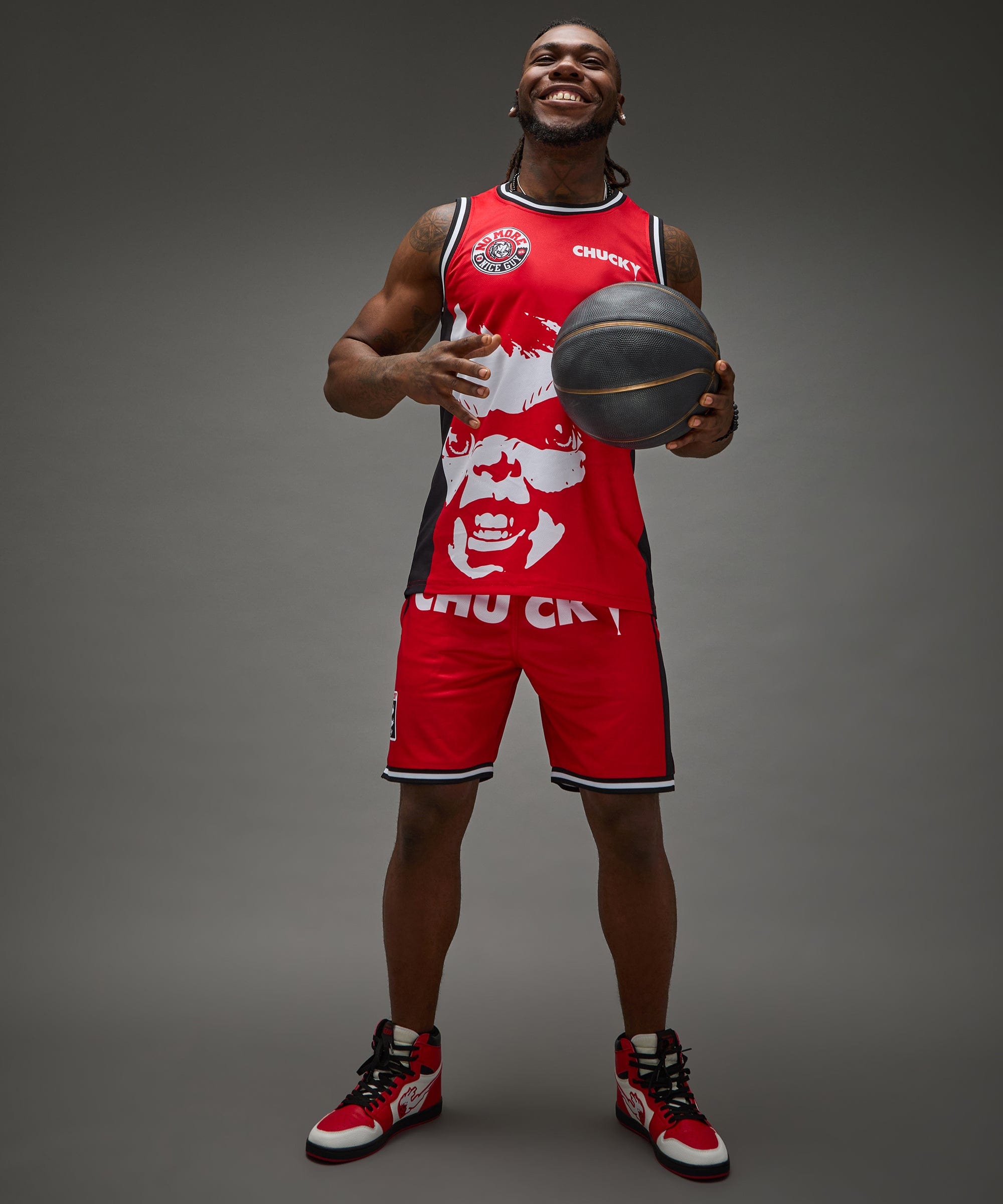 Chucky Basketball Short - Red