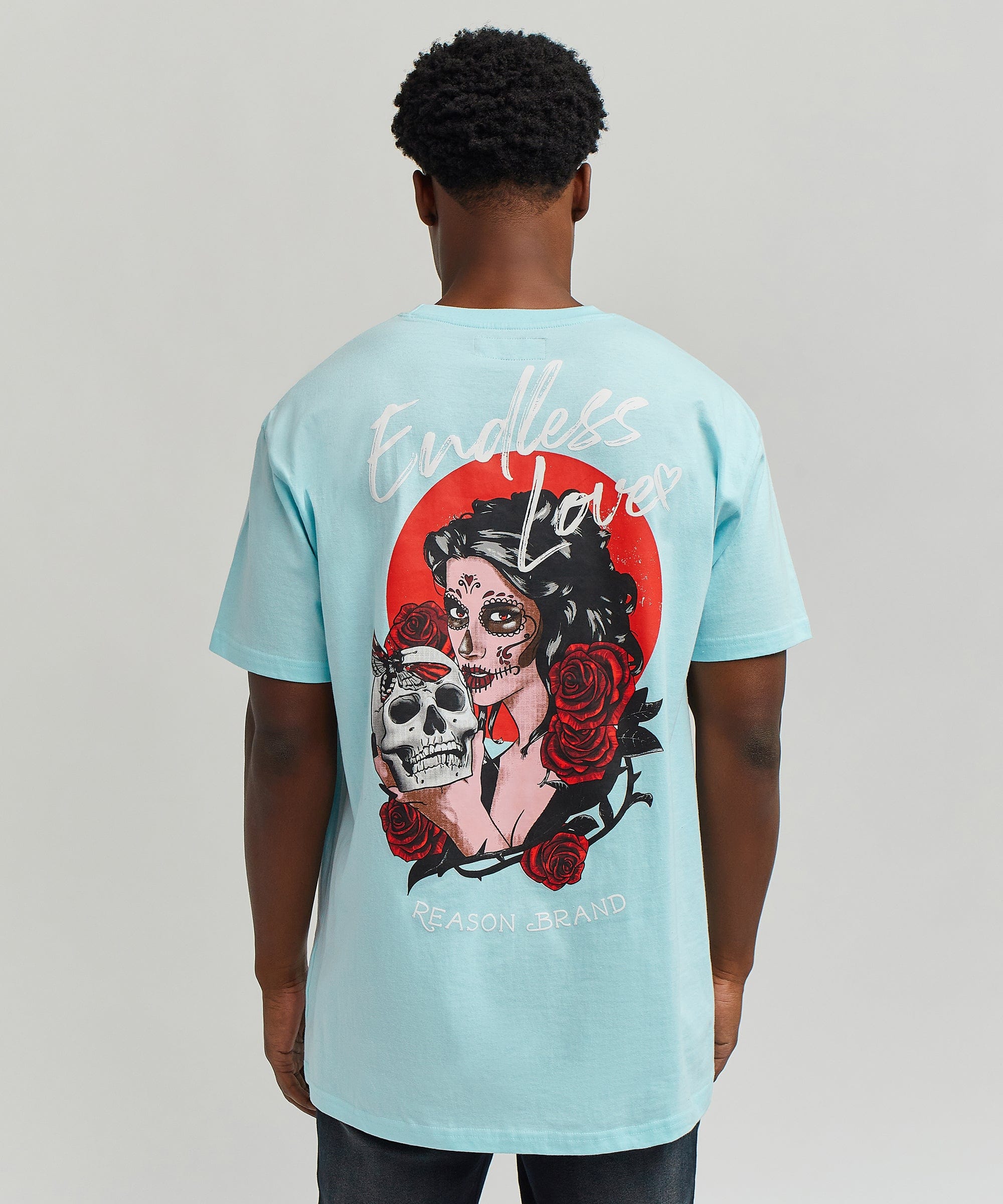 Endless Love Short Sleeve Tee - Light Blue