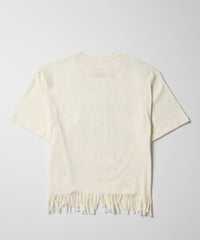 Women All We Trust Baby Short Sleeve Tee - Cream