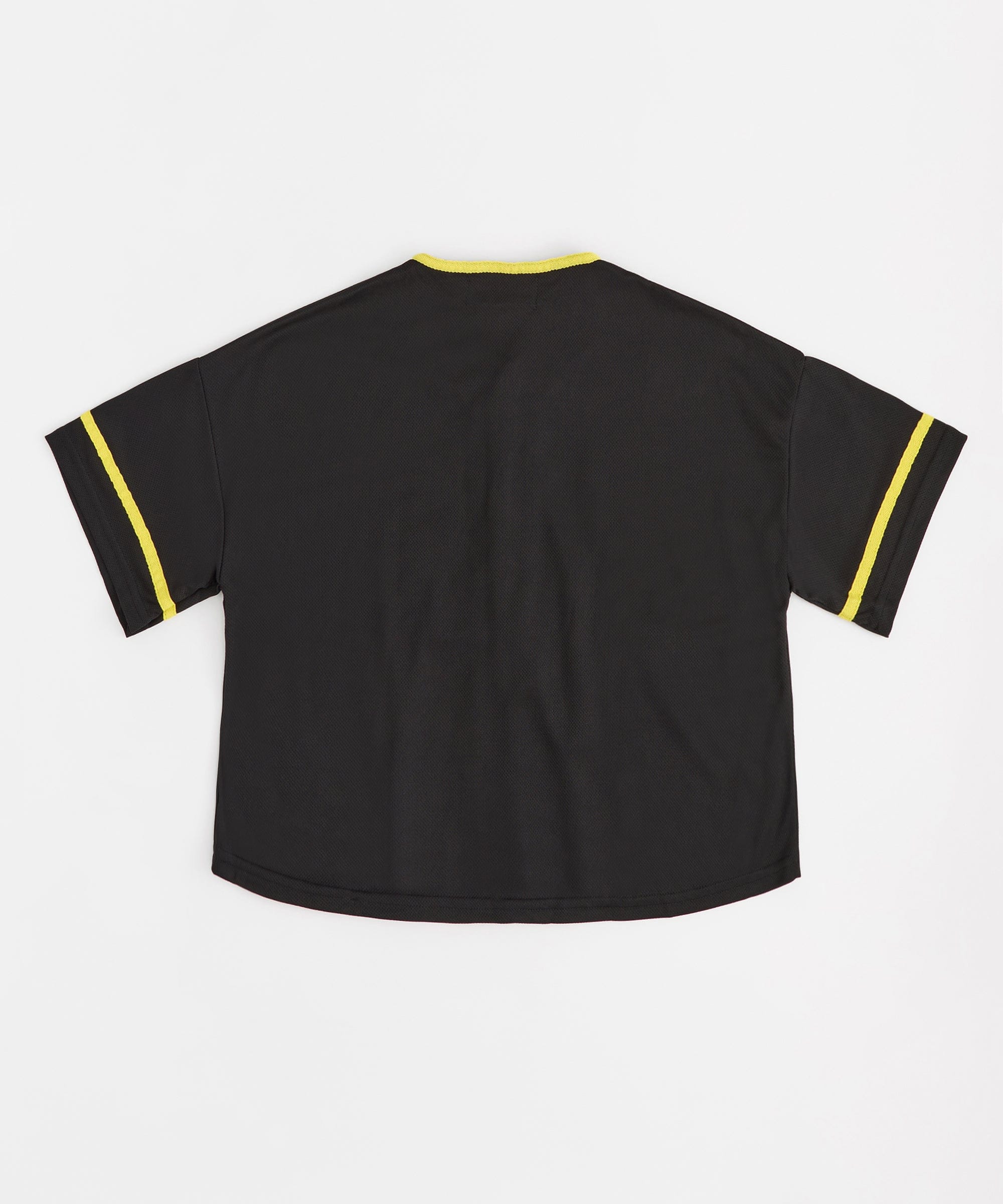 Women Lil Wayne Crop Jersey - Black