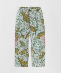 Women Fly High Rhinestone Fleece Pants - Olive Green